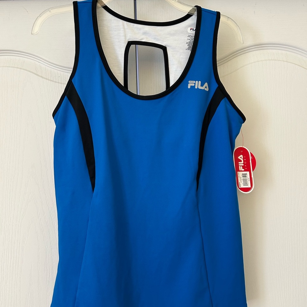 Fila Blue Athletic Tank Top